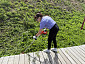 Волонтеры скосили траву и собрали мусор в Козьем парке под Саратовом